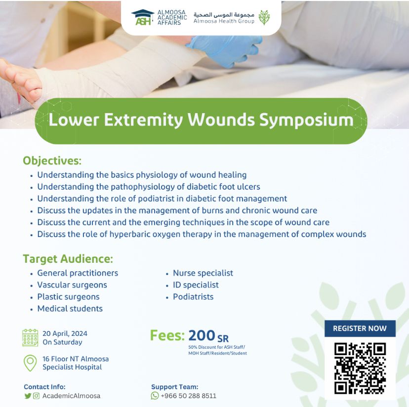 Lower Extremity Wounds Symposium