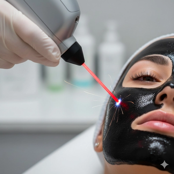 آلية عمل الليزر الكربوني