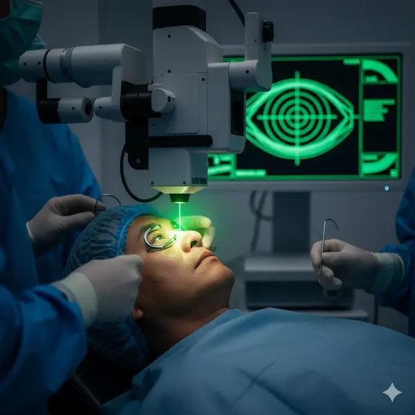 الليزر السطحي