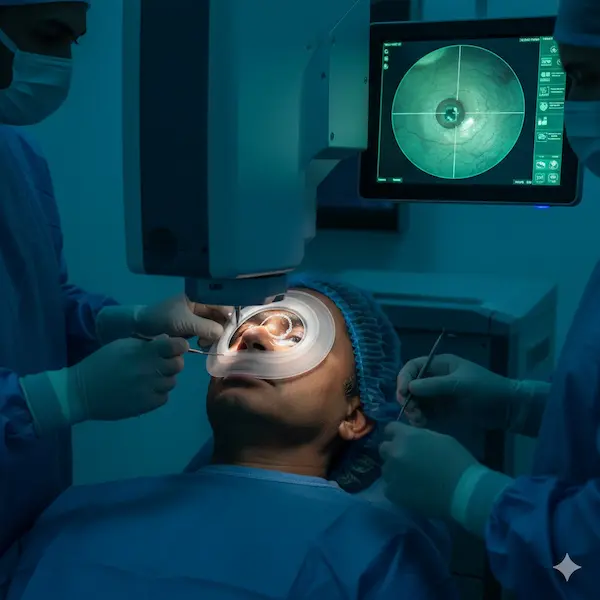 زرع العدسات داخل العين