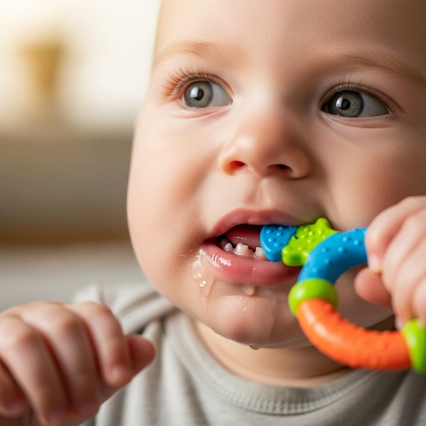 أعراض تسنين الاطفال