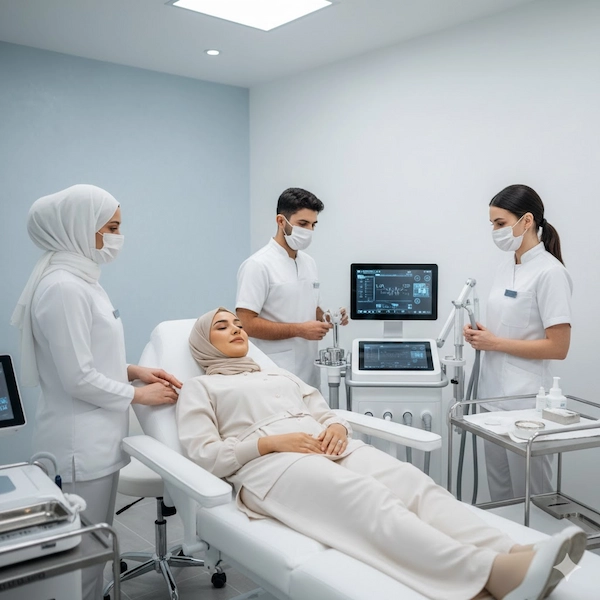 تقنيات نحت الجسم بالفيزر