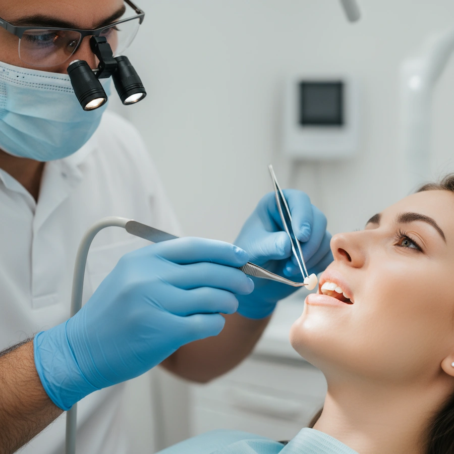 علاج تلبيس الاسنان