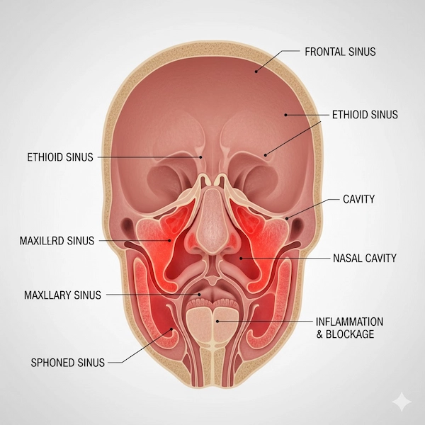 التهاب الجيوب الأنفية