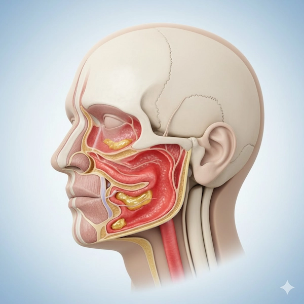تشخيص التهاب الجيوب الأنفية