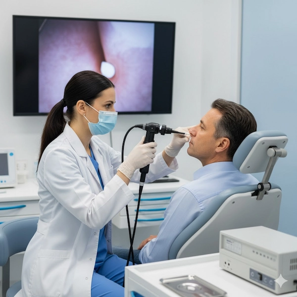 فحص الجيوب الأنفية