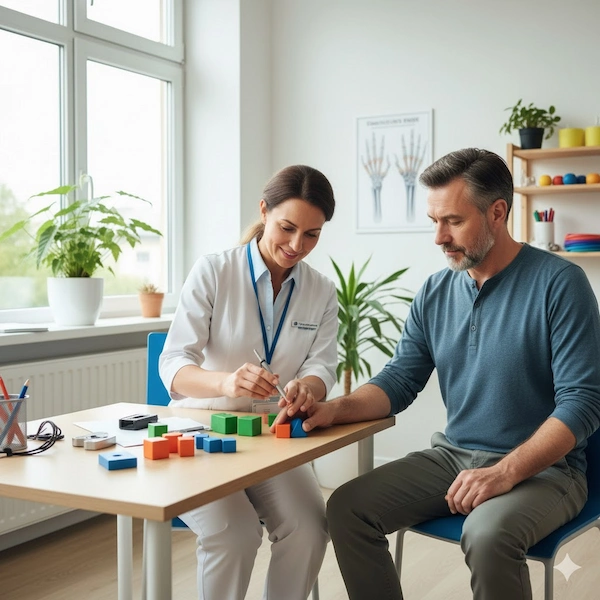 أهمية العلاج الوظيفي للبالغين