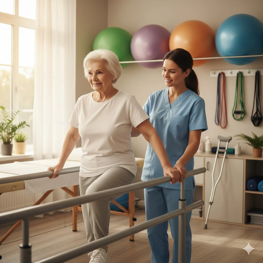 برامج إعادة تأهيل الشيخوخة لتحسين الاستقلالية وجودة الحياة