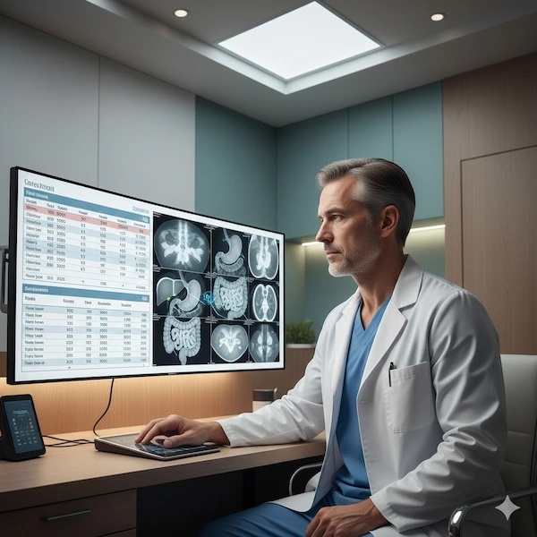 تشخيص أمراض الجهاز الهضمي