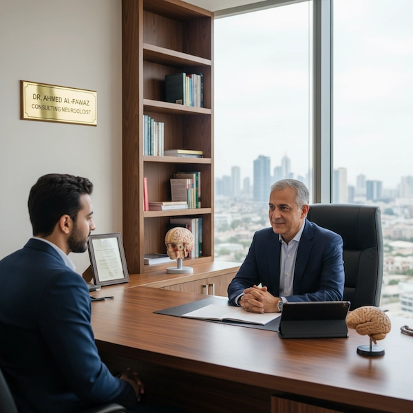 دور استشاري طب الاعصاب