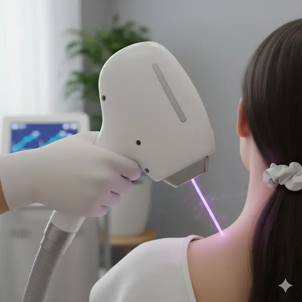 العناية بالبشرة بعد جلسات الليزر