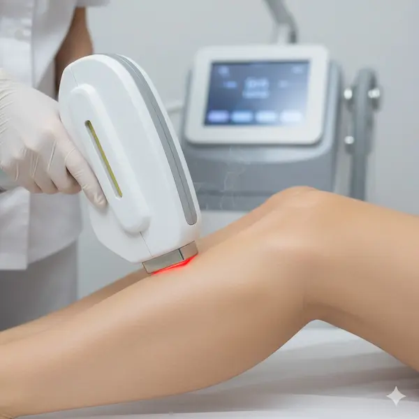 تقنية الليزر لإزالة الشعر