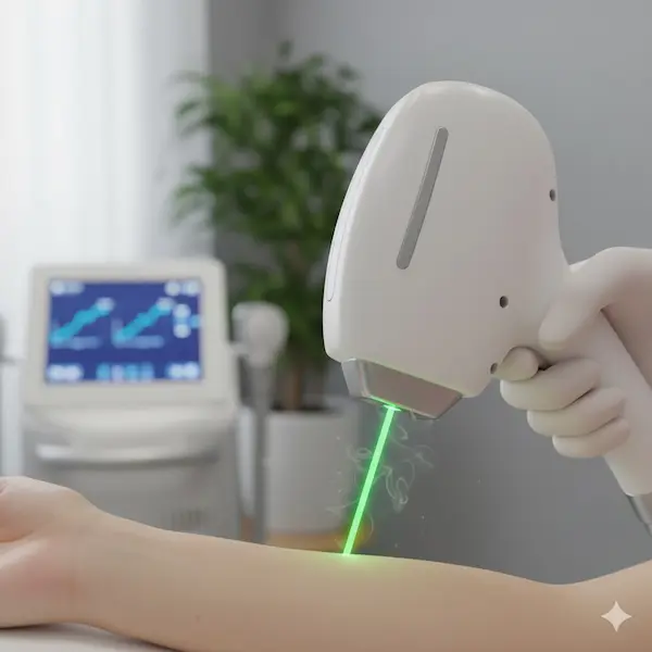 مميزات إزالة الشعر بالليزر