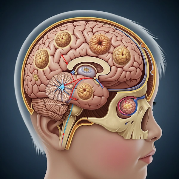 انواع سرطان الدماغ