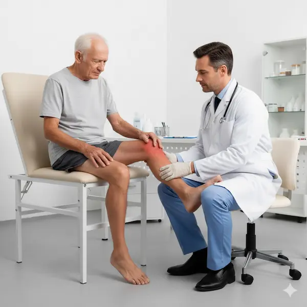 علاج التهاب الجلد الركودي