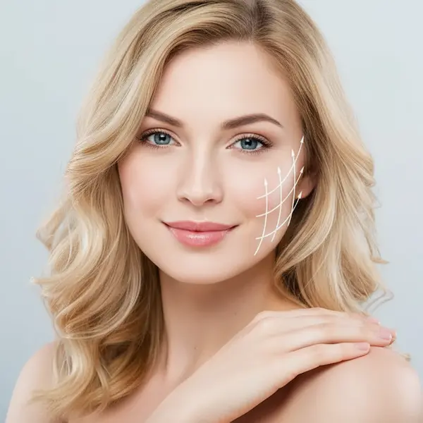 كم تدوم الخيوط الذهبية لشد الوجه