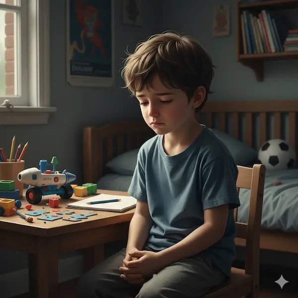 أعراض الاكتئاب عند الأطفال