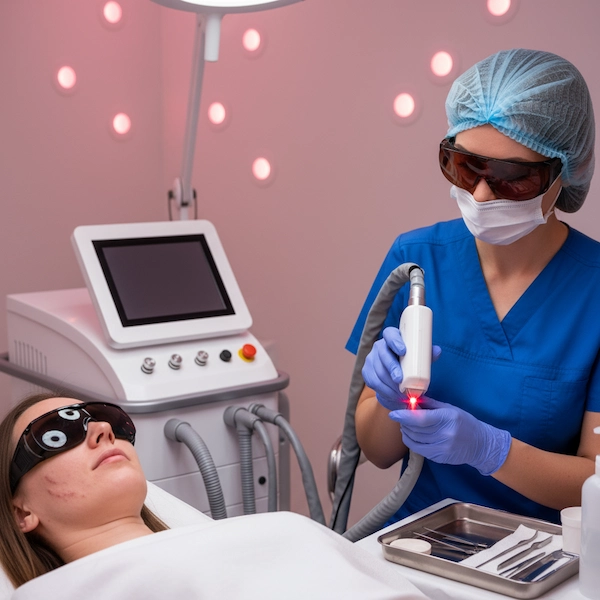 إزالة الندبات