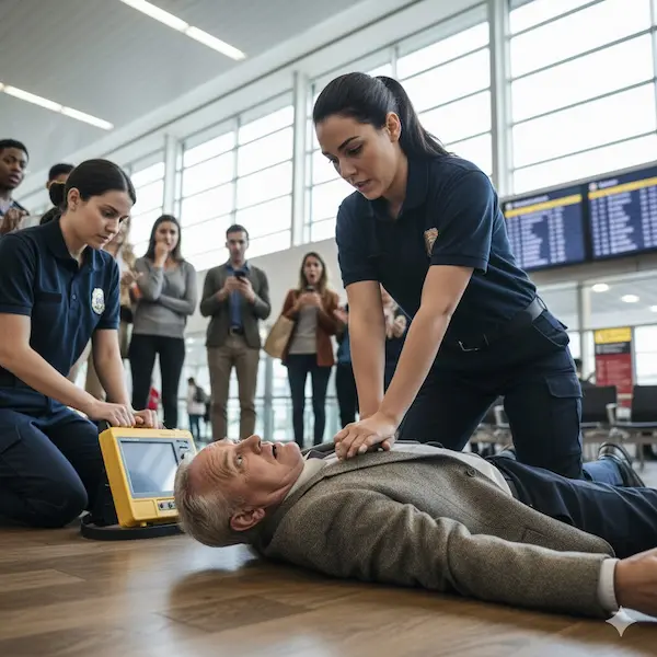 الإسعافات الأولية للسكتة القلبية