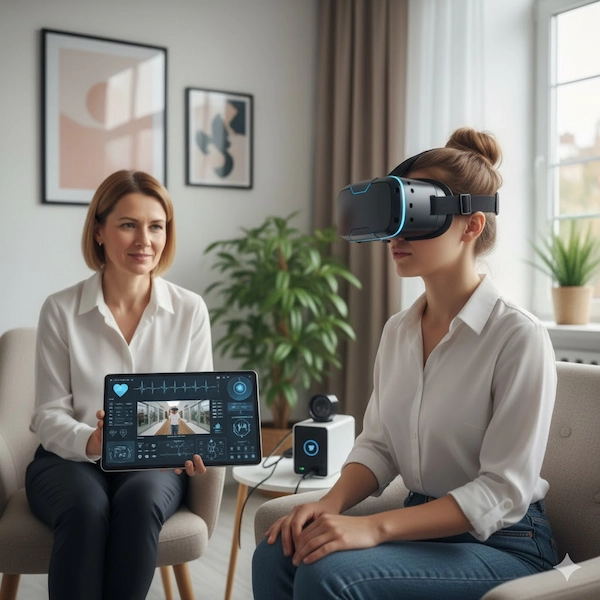 العلاج بالواقع الافتراضي