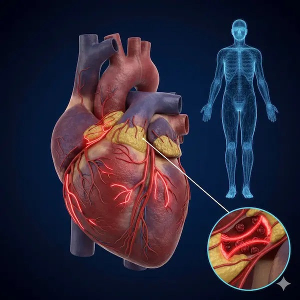 انسداد الشريان التاجي