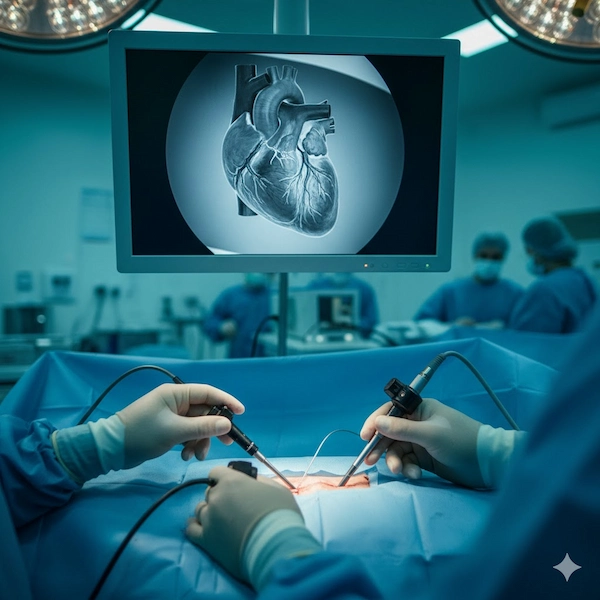 جراحة القلب بالمنظار