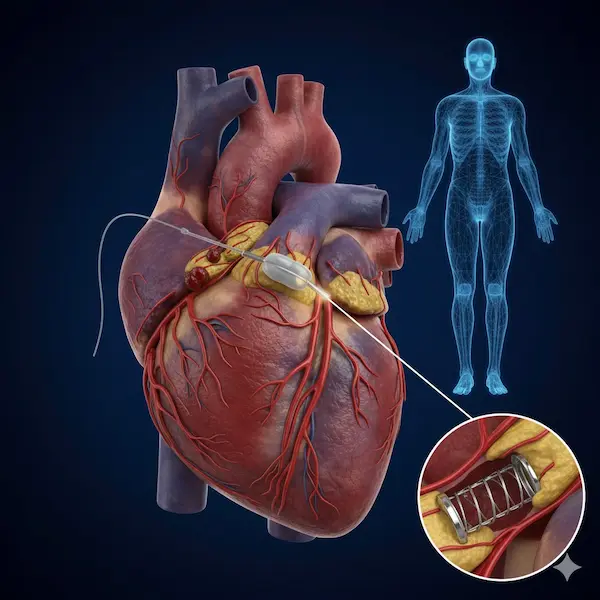 علاج الشرايين التاجية