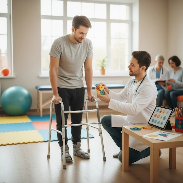 علاج الشلل التشنجى