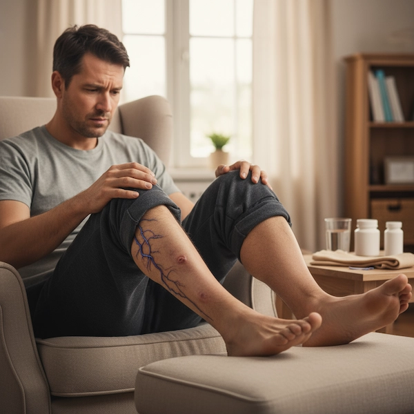 مريض القصور الوريدي