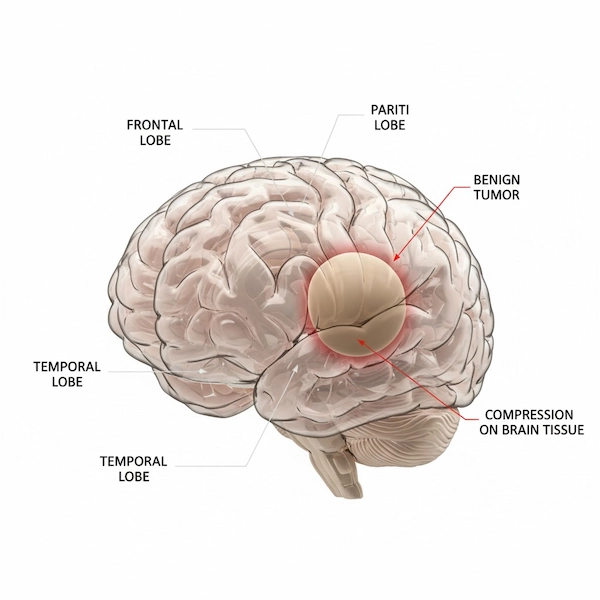 ورم الدماغ الحميد