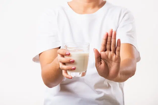 أعراض حساسية الحليب