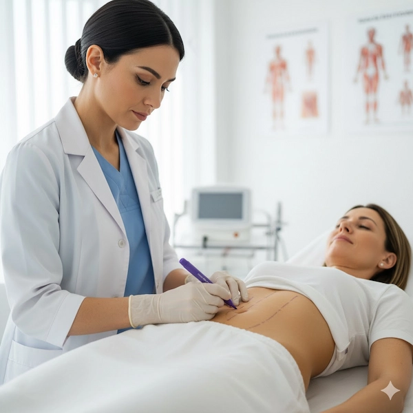 التحضير قبل عملية شد البطن