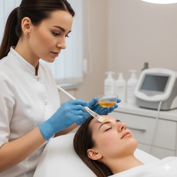 جلسة تقشير البشرة