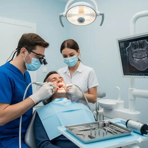 خطوات زراعة الاسنان