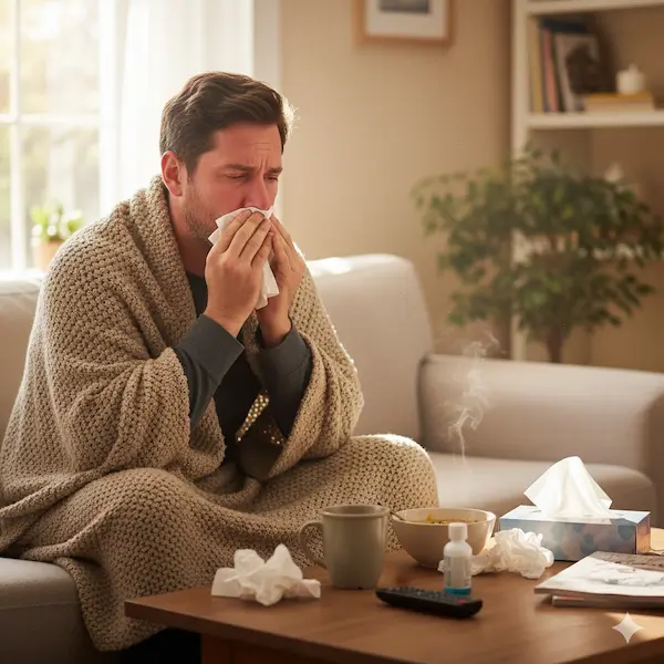 اسباب نزلات البرد