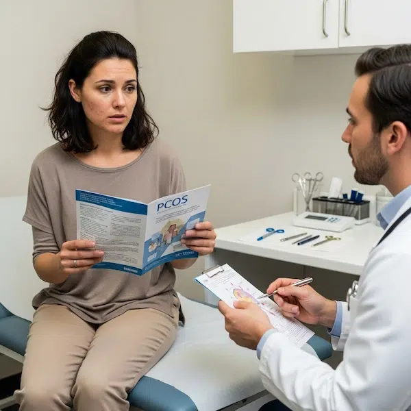 مريض تكيس المبايض