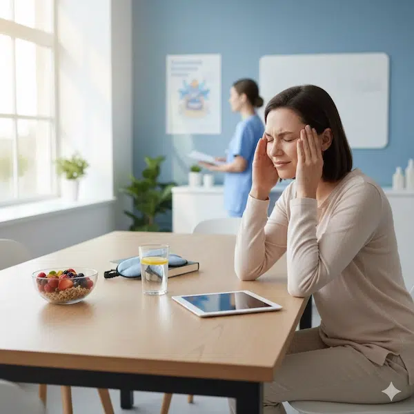 أعراض الصداع النصفي