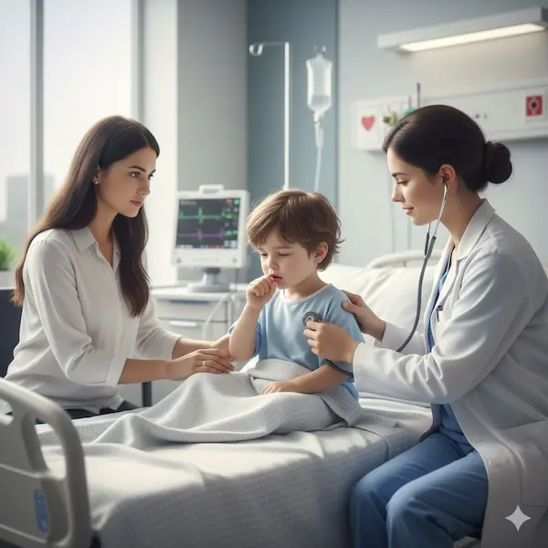 علاج فوري للكحة عند الأطفال بلغم