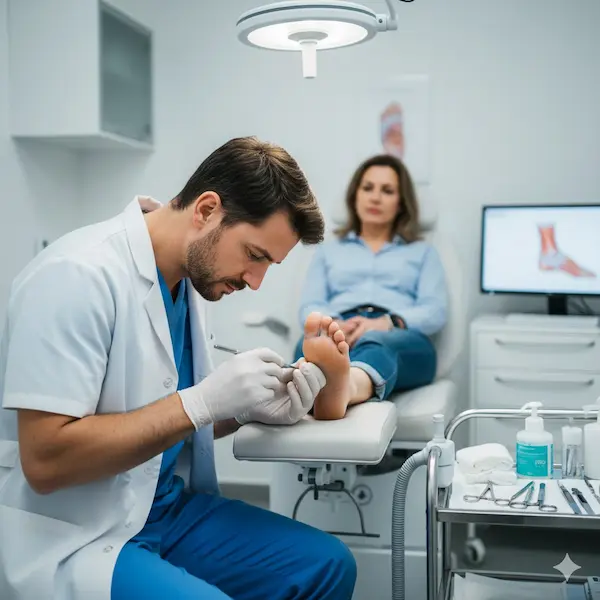 علاج مسمار القدم نهائيا