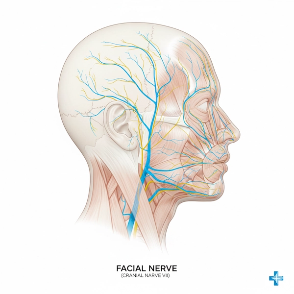 وظائف العصب السابع