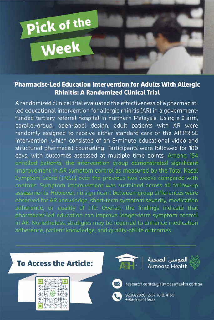 Research Pick of the Week