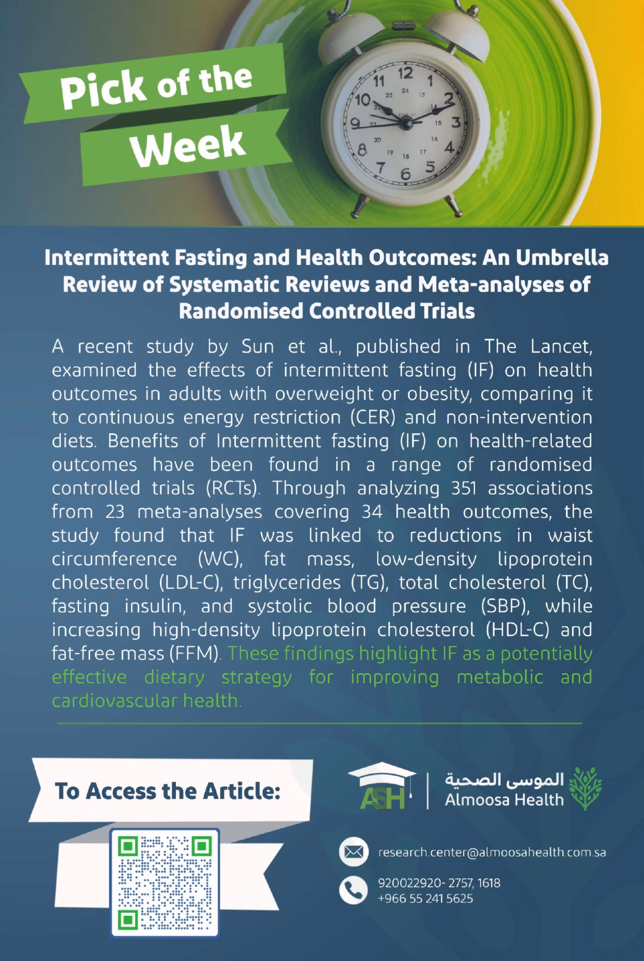 Research Pick of the Week